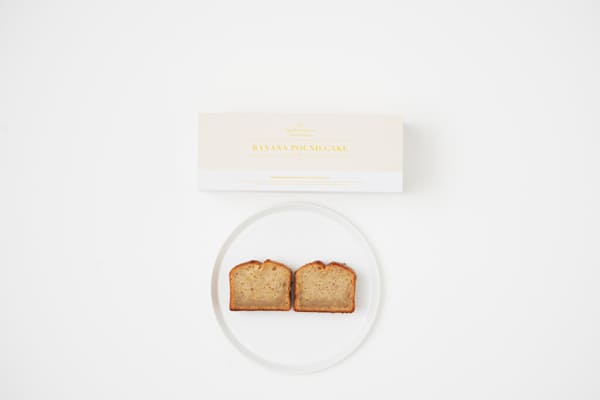 パウンドケーキ バナナ・チョコ ※店舗限定。画像はバナナ味。